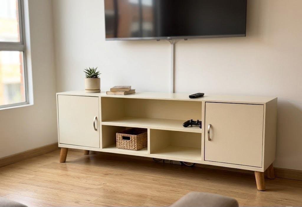 Mueble TV con puertas - referencia 3